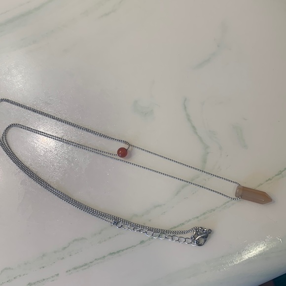 Double strand crystal necklace - Picture 1 of 4